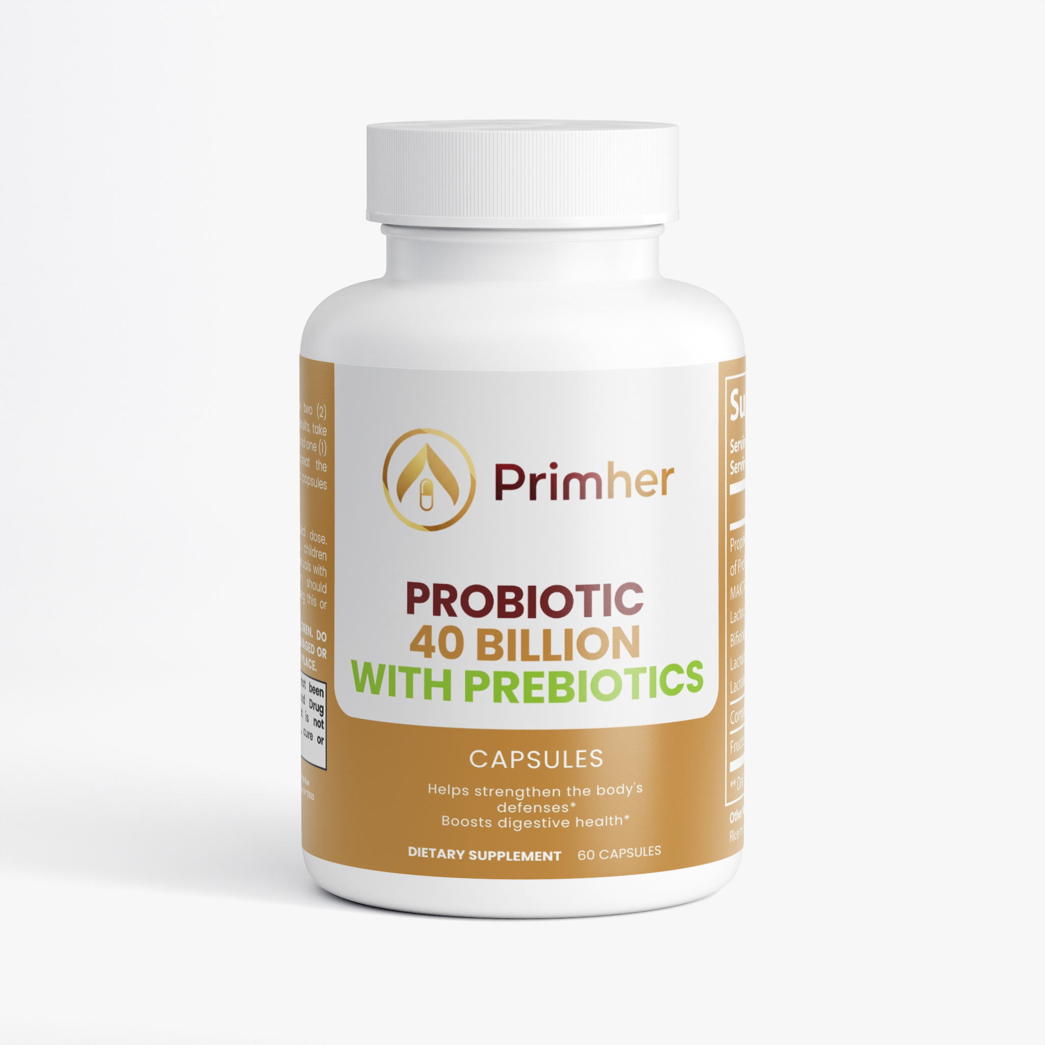 PROBIOTIC 40 BILLION WITH PREBIOTICS